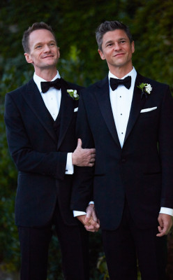 jonasbro:  ActuallyNPH: Guess what? @DavidBurtka and I got married over the weekend. In Italy. Yup, we put the ‘n’ and ‘d’ in ‘husband’.   Congrats!