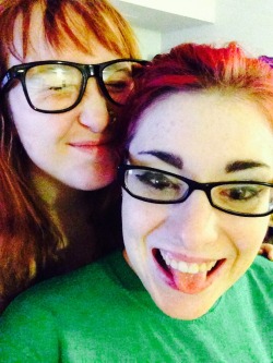 kinkykitfox:  Hi guys!  So this is my girlfriend, Leia, or, as we affectionately call her, Cakes. You also might know her from her blog, darth-cakes.tumblr.com.  This girl is the light of my life and I love her so much. And it is also - her 23rd birthday!