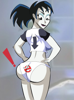 satoshitakeo:  Here’s a picture of Kylie Griffin from Extreme Ghostbusters showing off her huge behind ! Also, different versions of this drawing can only be viewed by users who support me on Patreon.  1.) Kylie Topless2.) Kylie Topless And Bottomless3.)