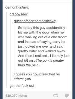 fenchurchdent:  itsstuckyinmyhead:  Tumblr Puns   These kind of posts are why I’m on this site.  