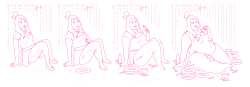 tasty-butterpear:  A sequence drawn for my lovely girlfriend of her in her favourite fairy tale, Hansel and Gretel, getting fattened up to be eaten.   