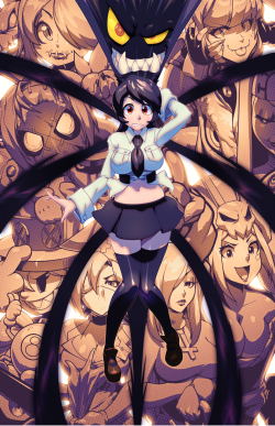 robscorner:  Hey hey! It’s that Skullgirls Illo I did a bit back for the Skullgirls PC Art Gallery! Drew the Initial PC Release cast on this one~! Much thanks to my dude Alex for asking me to be a part of this fantastic piece of Indie history again!