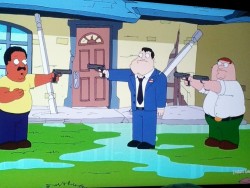 awkwardflan:All three of Seth Macfarlane’s shit shows are about to kill each other we are free