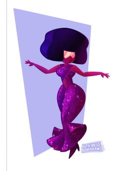 alphonsoramidraws:  Garnet bailando esa cumbia in Selena’s iconic purple jumpsuit! Oh, this was so much fun to draw and I hope y'all  enjoy it just as much!  square mama~ &lt;3