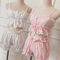 brandedkitty:    Princess Lace Sleepwear Set   