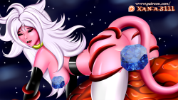   My Majin Android 21 :P https://www.patreon.com/xanas111Consider become my Patron to get full naked arts and more :) You will not regret :* &lt;3  