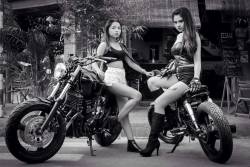 Saigon biker chicks&hellip; 
