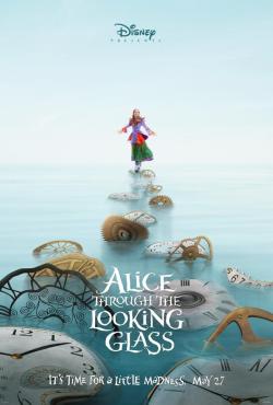 colormymemory:  First promo posters by Disney released at D23 (Disney Expo) for the sequel to the Alice in Wonderland (2010) film set for release in 2016.   