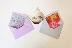 wattlebirdblog:  DIY personalized envelope