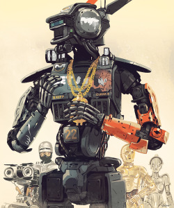 sbosma:  A killed drawing for the Wall Street Journal about the history of robots in film, specifically dealing with Neill Blomkampt’s “Chappie.” Was originally supposed to run as a cover, but the story got moved to the interior and there was no