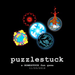 puzzlestuckgame:  Puzzlestuck is officially released!!You can play it at: www.lorenhernandez.com/puzzlestuck! For newcomers, Puzzlestuck is a free Homestuck Puzzle RPG that you play in your browser. It’s inspired by Puzzle Quest and Puzzle &amp; Dragons.
