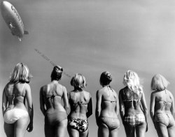 n-o-i-r-w-h-i-t-e:  A scene from 1965’s Beach Blanket Bingo 