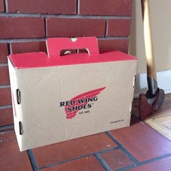 riterustic:  Happy boy. #redwing #redwingshoes #redwingheritage #ironranger #ironrangers