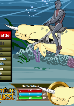adventurequest:  Battle Whale 