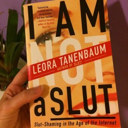 sexologist:  I can’t wait to read this! #LeoraTanenbaum is awesome, #slutshaming is a subject I always want to learn more about, and my college program “Virgins and Sluts” is discussed and quoted! I see a beach day with this book in my near future.