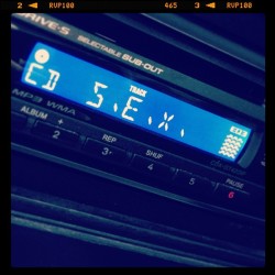 Dirty minded stereo&hellip; #sex #music #redsix #cruisin #dayoff  #fuckit
