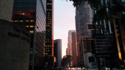 losangeles:  Figueroa/downtown sunset