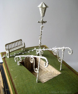 sosuperawesome:  Book sculpture by Malena