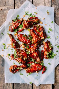 foodiebliss:  Kung Pao Chicken WingsSource:
