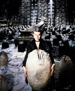 norberthellacopter:  RIP Giger (on the set