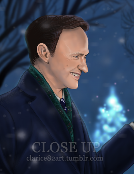 clarice82:  communionnimrod:  clarice82art:  Mystrade ~ Christmas Eve~~~~~~~~~~~~~~~~~~~~~~~~~~~~~~ “It’s Christmas eve, why are you walking around like a lonely wolf?” Mycroft asked curiously after meeting the handsome Detective Inspector