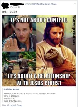 seeweedmermaid:  konkeydongcountry:  enemy-stand:  pobody:  i cant deal with this right now  raptor jesus  and people gave me shit for making a cockmongler post in 2015  Christian Memes