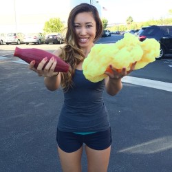 livelove-and-befit:  getitfitgirl:misskitkatcupcake:blogilates:This is what 5 lbs of muscle looks like vs 5 lbs of fat. So don’t focus on your weight. Focus on what you’re made of. Please also remember that fat surrounds your organs, its sits between