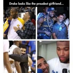 I’m sharing this #forever! #Drake is so supportive.