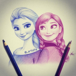thatcreepygirlnextdoor:  kristoff-rp:  letsbefans:  Do you wanna build a snowman?  HOW DO YOU FRACKIN DO ALL THAT WITH ONE LONE COLORED PENCIL??? THIS IS AMAZING BUT IM ALSO SO JEALOUS!!! 8O  Well not just one colored pencil…at least like 5 