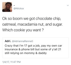 blackpoeticinjustice: shittykvtt: Ok so boom, the point being made was some of y'all 21, not doing anything of the shit a MINOR is doing &amp; still living up under mommy &amp; daddy. Like ? Legally they not even responsible for themselves, but you at
