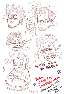 woosome:  I should go to sleep now and I’ll miss the rest of the Markiplier livestream, but it was fun so far and even though SAI destroyed some of the sketches I did during the stream, I got some saved (while he played Yoshi’s Island) whuhah~ALSO