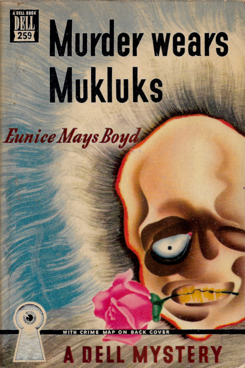 Murder Wears Mukluks, by Eunice Mays Boyd (Dell, 1948).From eBay.