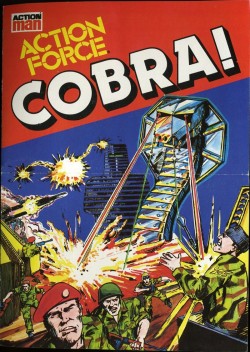 theactioneer:  Manual for UK version of G.I. Joe: Cobra Force (Parker Bros., 1983) 