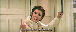 ragnell:  leiaorggana:  Deleted Leia sass from The Empire Strikes Back  Leia, you were scheduled for execution. 