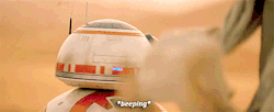 your-reference-here: etherealopalwolf:  dragonsinpanties:  bb-8 doesn’t even have the capacity for facial expression and yet it perfectly echoes my exact reaction when someone shushes me  the insult the betrayal the disbelief  BB-8: “Did you just…?”