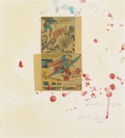 Andy Warhol, Untitled (Superman Collage #15), 1960