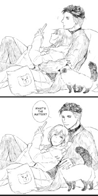   By 渣子 || Translation + Typeset by fuku-shuuShared &amp; edited with permission from artist     More OtaYuri Comic Translations  