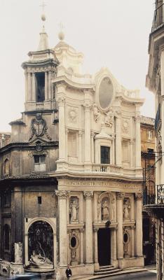plusarchitekt:San Carlo alle Quattro Fontane in Rome, Italy - Francesco Borromini 