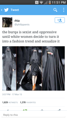 feministwomenofcolor:  No lies detected. Spread this like wildfire. - Mod KEdit: That’s a niqab y’all not a burqua, error on tweeters part. Forgot to include that.