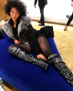 nouveaurich:Young Flo in the Kendra Boots 🔥