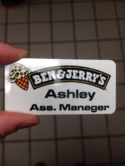 damnthatswhack:  Where do I apply for this job?   Not only working at Ben and Jerry&rsquo;s, but land a great spot in the company.
