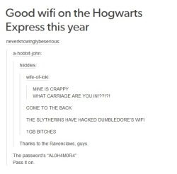 oh-my-drarry:  drarrysgirl:  funniest-stuff:  DID YOU PUT YOUR NAME IN THE GOBLET OF FYYAAAAAA???  “Why would you stab a person when you could have toast”I’m definitely a Hufflepuff  Haha “cool bro. Put it in the lake” 