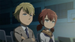 - Isabel &amp; Farlan are not impressed -Shingeki! Kyojin Chuugakkou Ep. 11More from Shingeki! Kyojin Chuugakkou