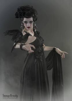 gothicandamazing:    Model: Adora BatBrat (official) Photo : ©SAVAGE BEAUTY - Photo &amp; Make Up Welcome to Gothic and Amazing |www.gothicandamazing.org   