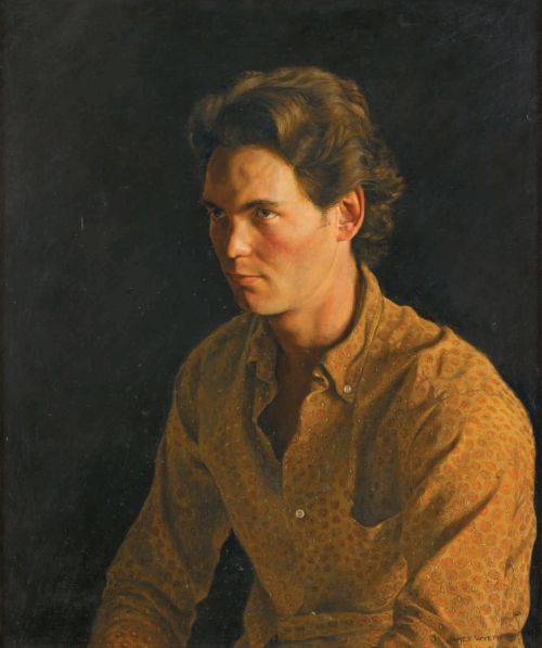 beyond-the-pale:A Portrait of Luke - Jamie Wyeth