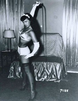 I was voted &ldquo;most likely to be Bettie Page&rdquo; in my highschool yearbook.  Seriously.
