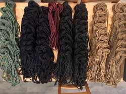 camdamage:  camdamage:  Lookit all this rope we have in stock tho. Two of these kits have sold. Get yours at camdamage.bigcartel.com !  (Black colored “Trve Kvlt” kits coming tomorrow)  “Leviathan” kit is sold out!  