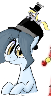 anonymoushatter:  hat pone from the flockmod  Lookit that lil shitposter