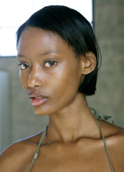 Crystal-Black-Babes:  Dark Runway Model Test Shoots: Jessica Smith - Model Book Image