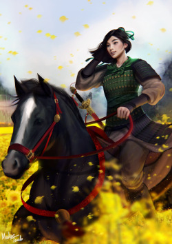 medertaab:  “The flower that blooms in adversity is the most rare and beautiful of all.” My take on Mulan, Hope you enjoy! :) prints★patreon 